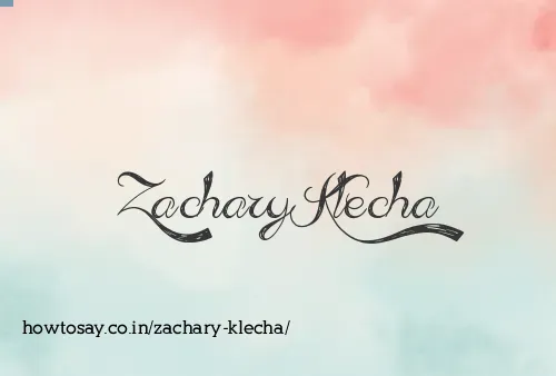 Zachary Klecha