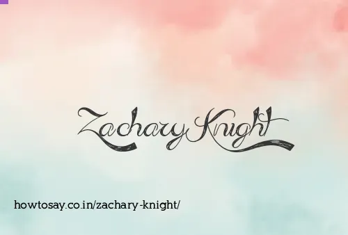 Zachary Knight