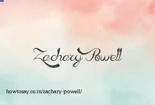 Zachary Powell