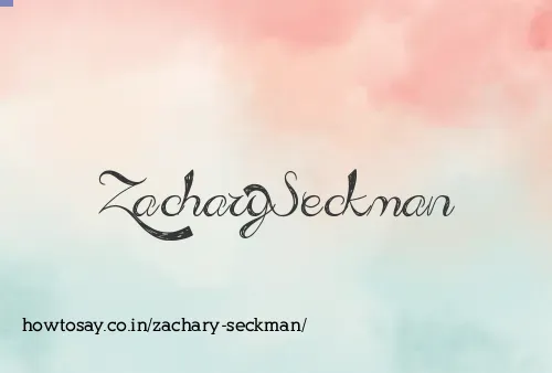 Zachary Seckman