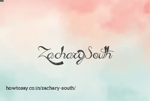 Zachary South