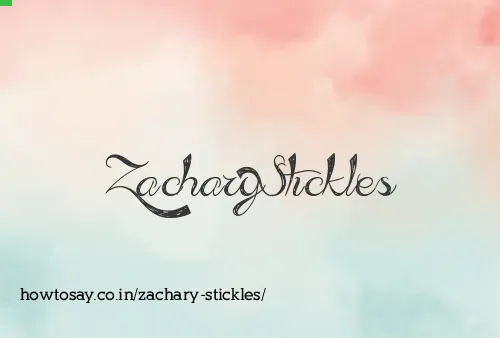Zachary Stickles
