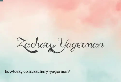 Zachary Yagerman
