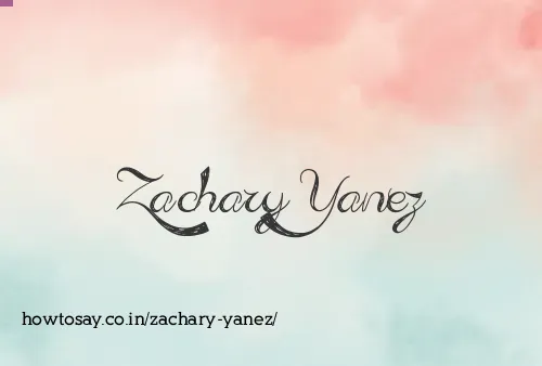Zachary Yanez