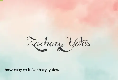 Zachary Yates