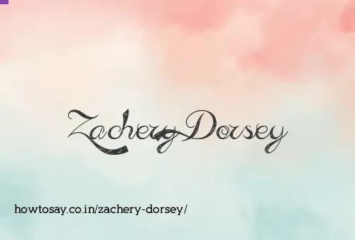 Zachery Dorsey