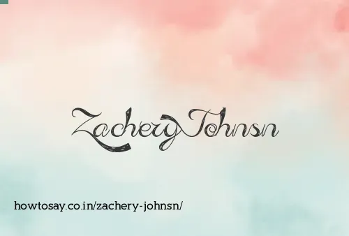 Zachery Johnsn
