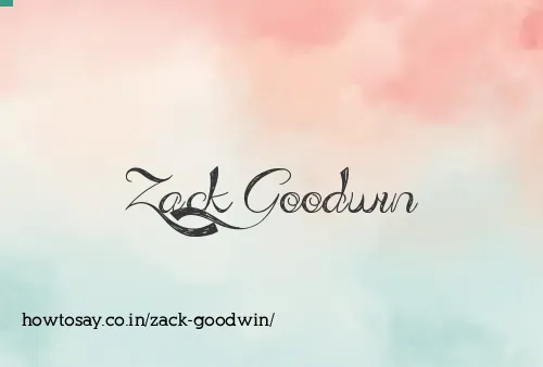 Zack Goodwin