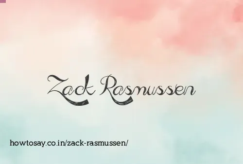 Zack Rasmussen