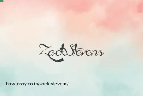Zack Stevens