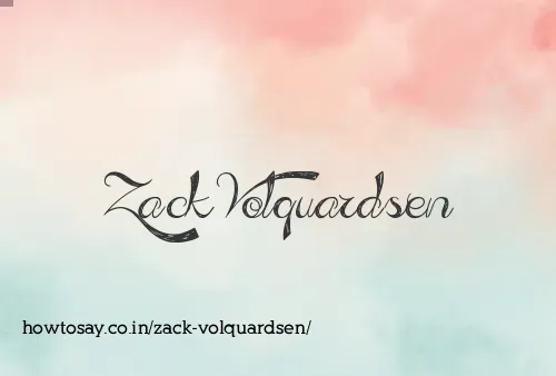 Zack Volquardsen