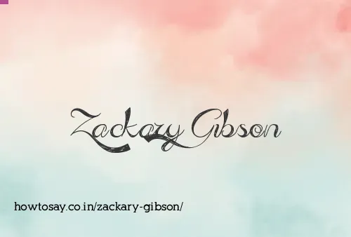 Zackary Gibson
