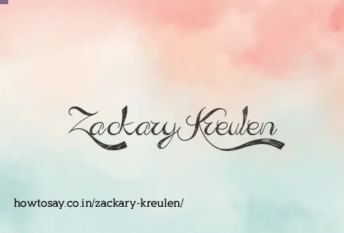 Zackary Kreulen