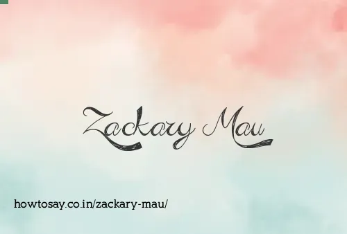 Zackary Mau