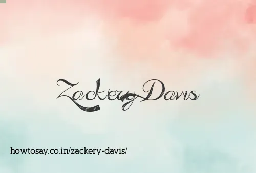 Zackery Davis