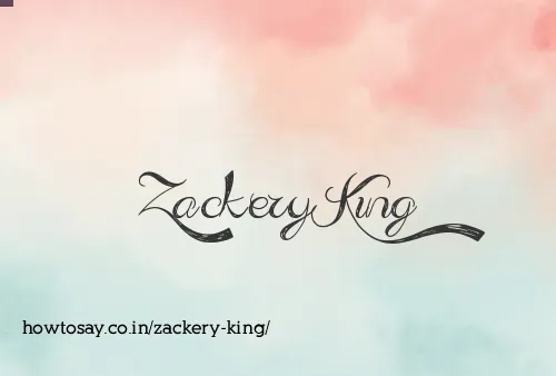 Zackery King