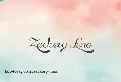 Zackery Luna