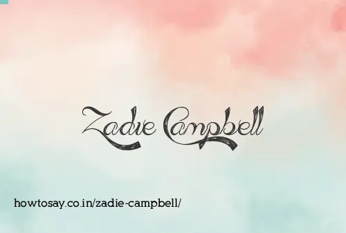 Zadie Campbell