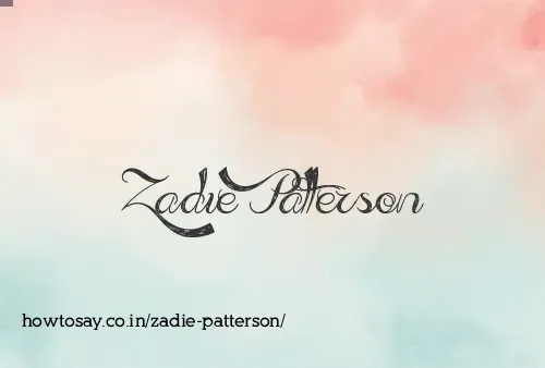 Zadie Patterson