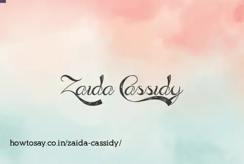 Zaida Cassidy