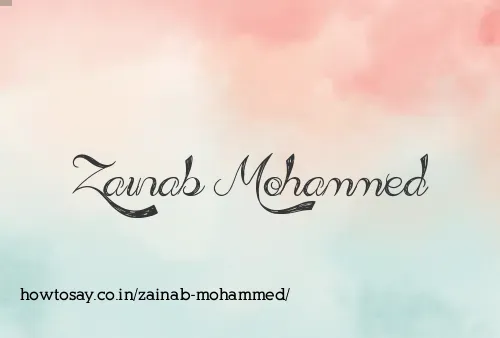 Zainab Mohammed