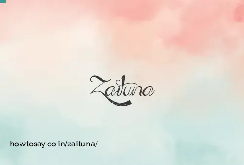 Zaituna