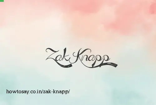 Zak Knapp