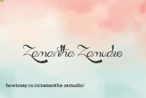 Zamantha Zamudio