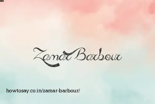 Zamar Barbour