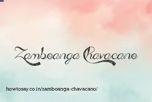 Zamboanga Chavacano