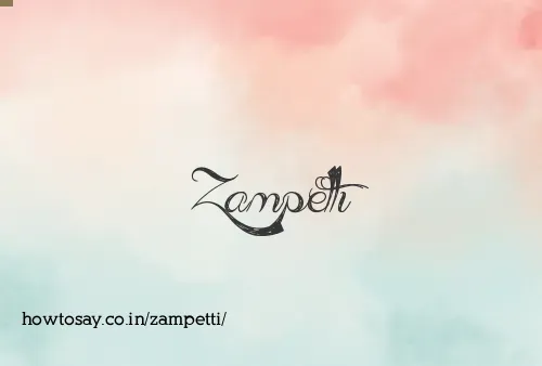 Zampetti