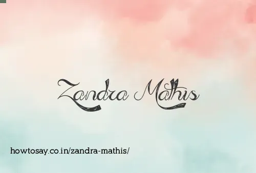 Zandra Mathis
