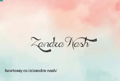 Zandra Nash