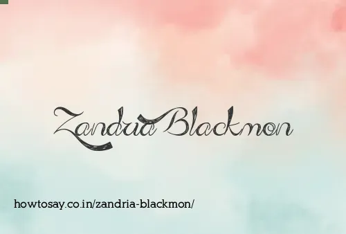 Zandria Blackmon