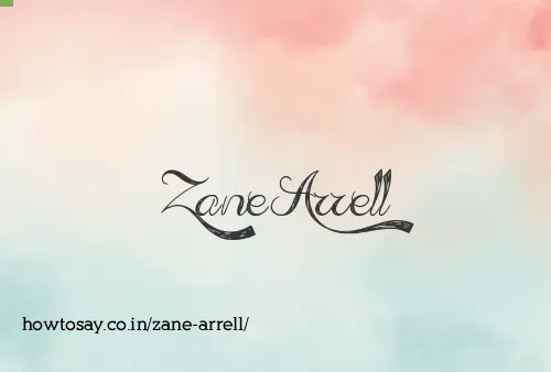 Zane Arrell
