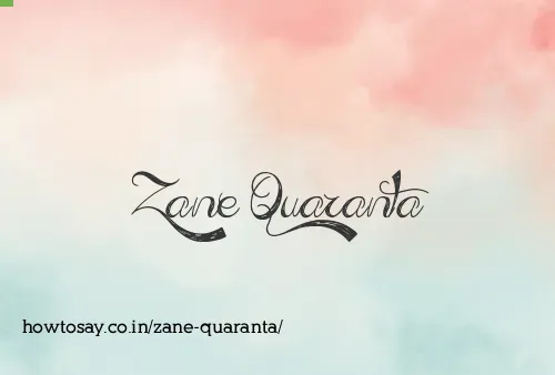 Zane Quaranta