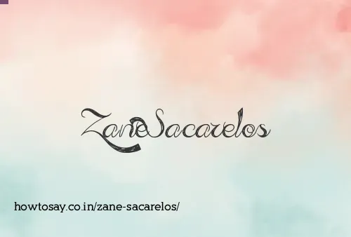 Zane Sacarelos