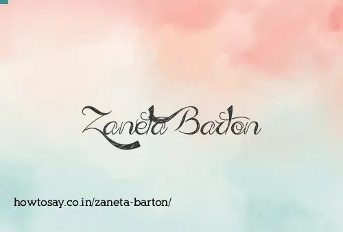 Zaneta Barton