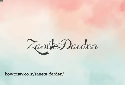 Zaneta Darden