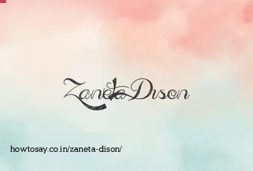 Zaneta Dison