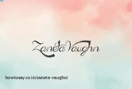 Zaneta Vaughn