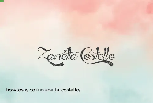 Zanetta Costello