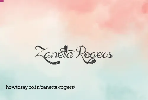 Zanetta Rogers