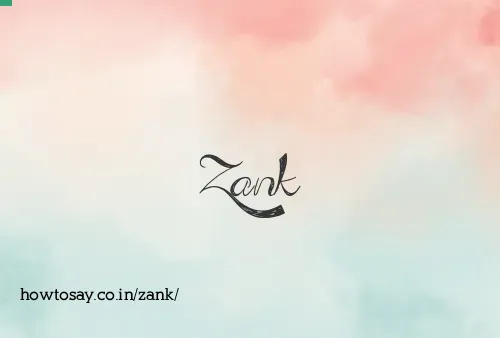 Zank