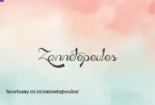 Zannetopoulos