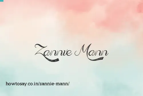 Zannie Mann