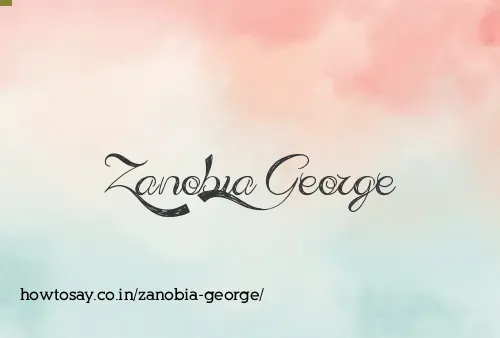 Zanobia George