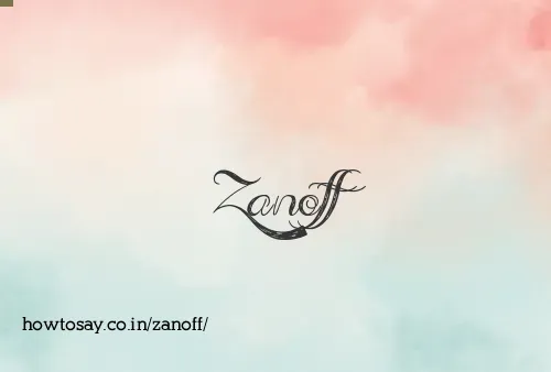 Zanoff