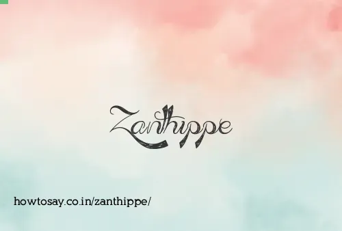 Zanthippe