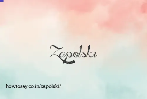 Zapolski